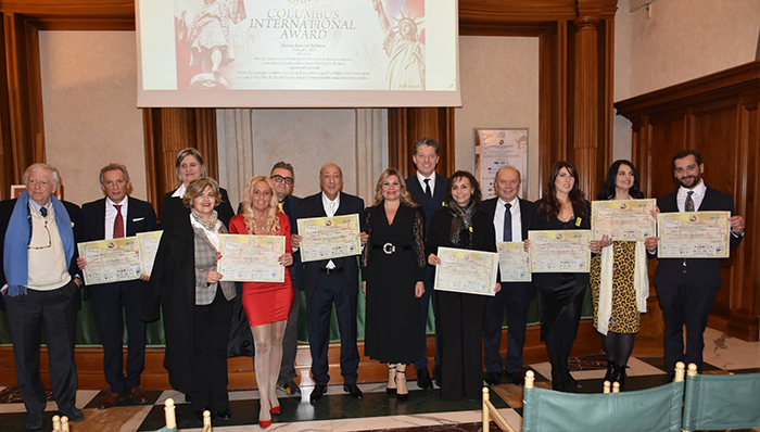 Columbus International Award, un successo internazionale la 4a edizione del Premio svoltasi nella Sala Capitolare del Senato